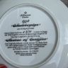 Тарелка Seltmann Weiden Приключения бархатных лапок Bradex 21 см Германия 1992