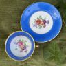 Кофейная пара Porcelainerie Nouvelle Limoges 100 мл фарфор Франция