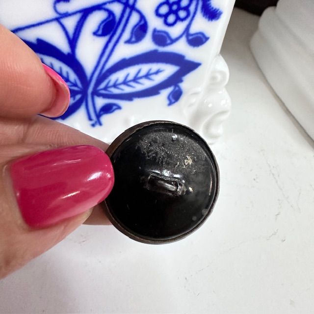 Пуговица старинная Орел 2,5 см медь