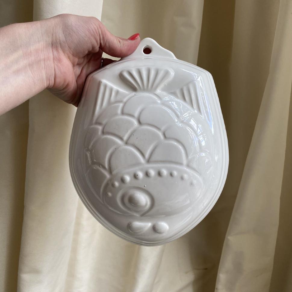 Форма для запекания 23 см Рыбка керамика