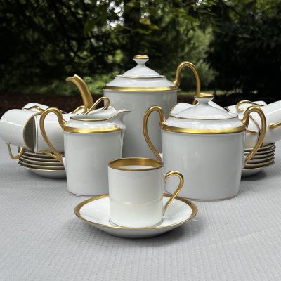 Кофейная пара Limoges Porcelaine de Sologne 110 мл Франция