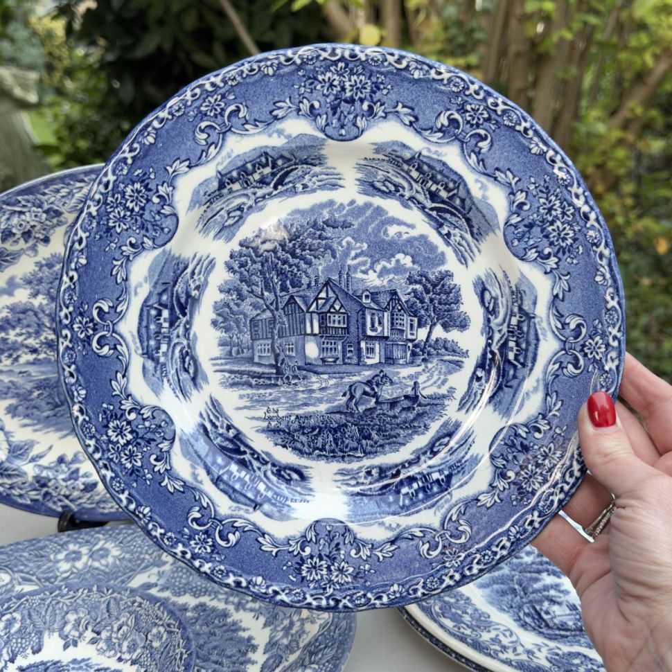 Тарелка Grindley English Country Inns 25 см Англия