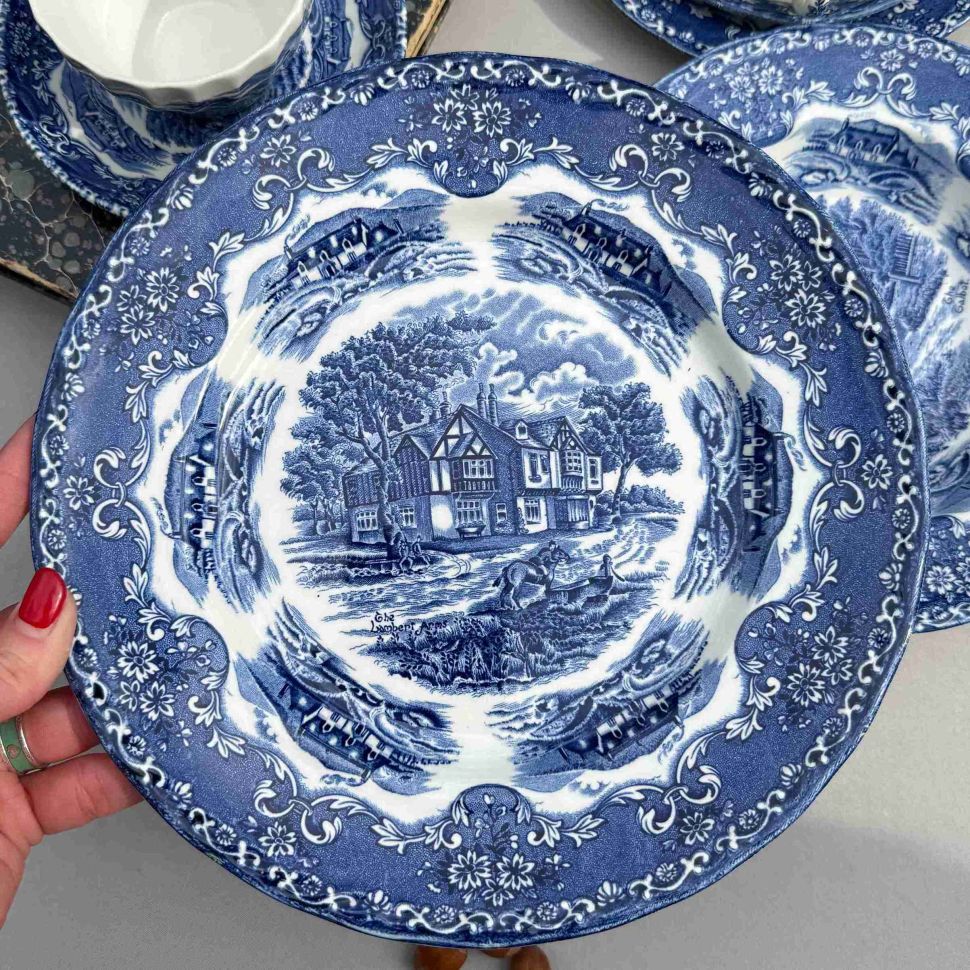 Тарелка Grindley English Country Inns 25 см Англия