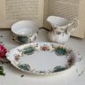 Молочник сахарница на блюде Berkeley Royal Albert Англия 