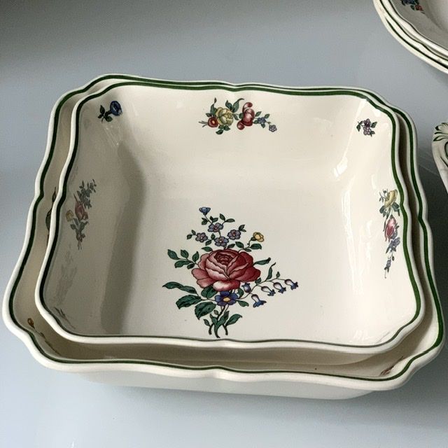 Салатник квадратный Alt Strassburg ВиллеройБох 22 см фарфор Германия