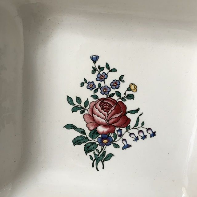 Салатник квадратный Alt Strassburg ВиллеройБох 22 см фарфор Германия