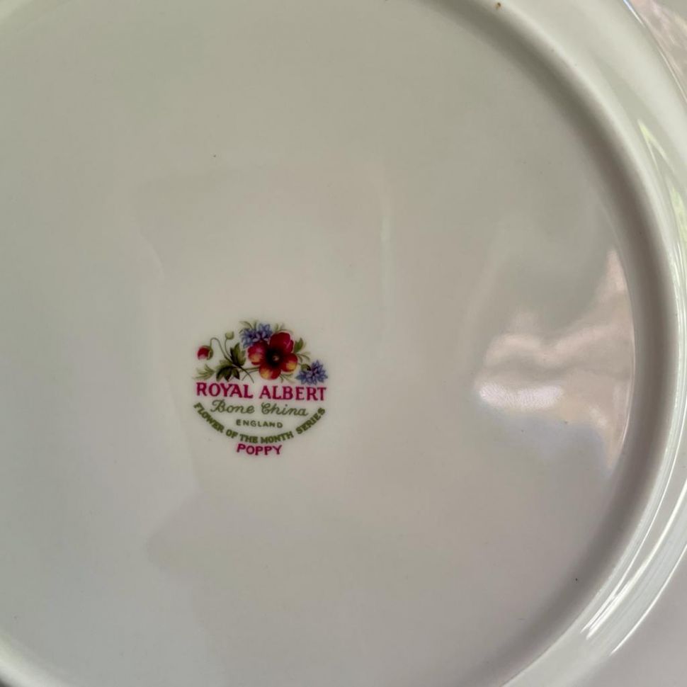 Тарелка Royal Albert 12 месяцев Август 21 см Англия