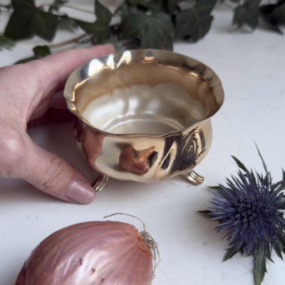 Сахарница 9 см сталь 