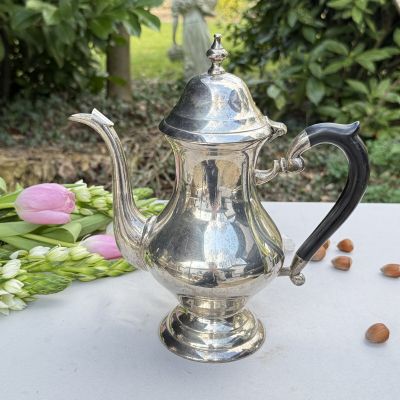 Чайник кофейник 800 мл серебрение