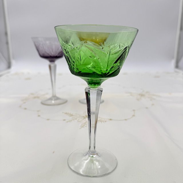 Бокал дижестивный Bohemia 150 мл цветной хрусталь зеленый 