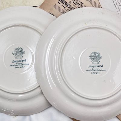 Тарелка ВиллеройБох Burgenland синий 25 см фарфор Германия