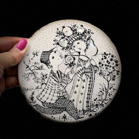 Тарелка панно Rosenthal studio-line Июнь 15 см Германия  