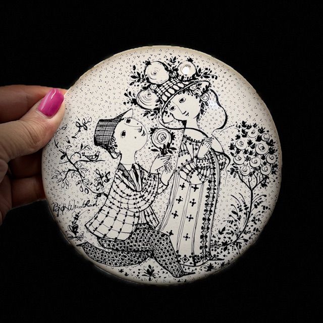 Тарелка панно Rosenthal studio-line Июнь 15 см Германия  