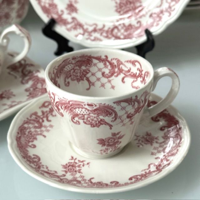 Кофейная пара Valeria ВиллеройБох красная 150 мл Германия 