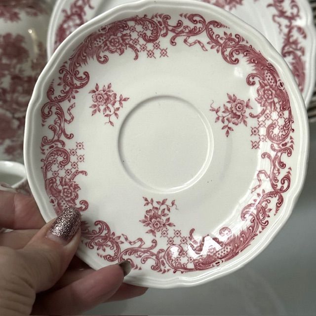 Кофейная пара Valeria ВиллеройБох красная 150 мл Германия 