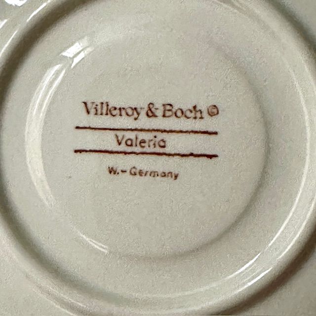 Кофейная пара Valeria ВиллеройБох красная 150 мл Германия 