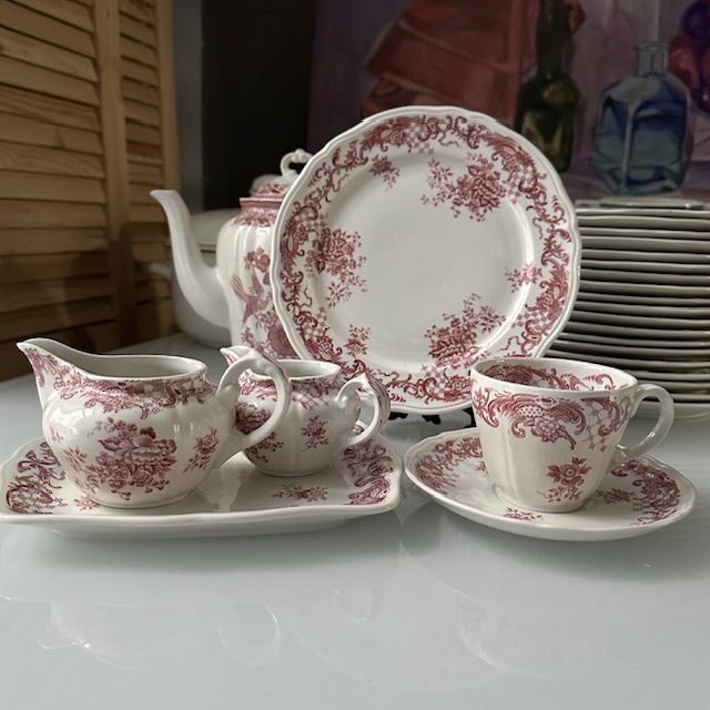 Кофейная пара Valeria ВиллеройБох красная 150 мл Германия 