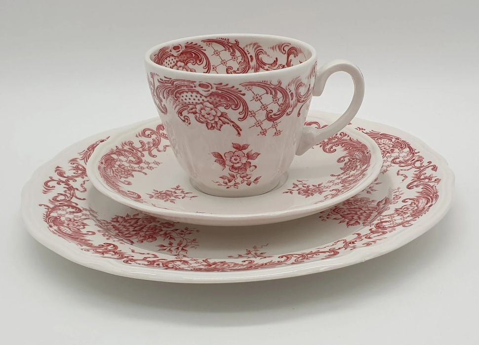 Кофейная пара Valeria ВиллеройБох красная 150 мл Германия 