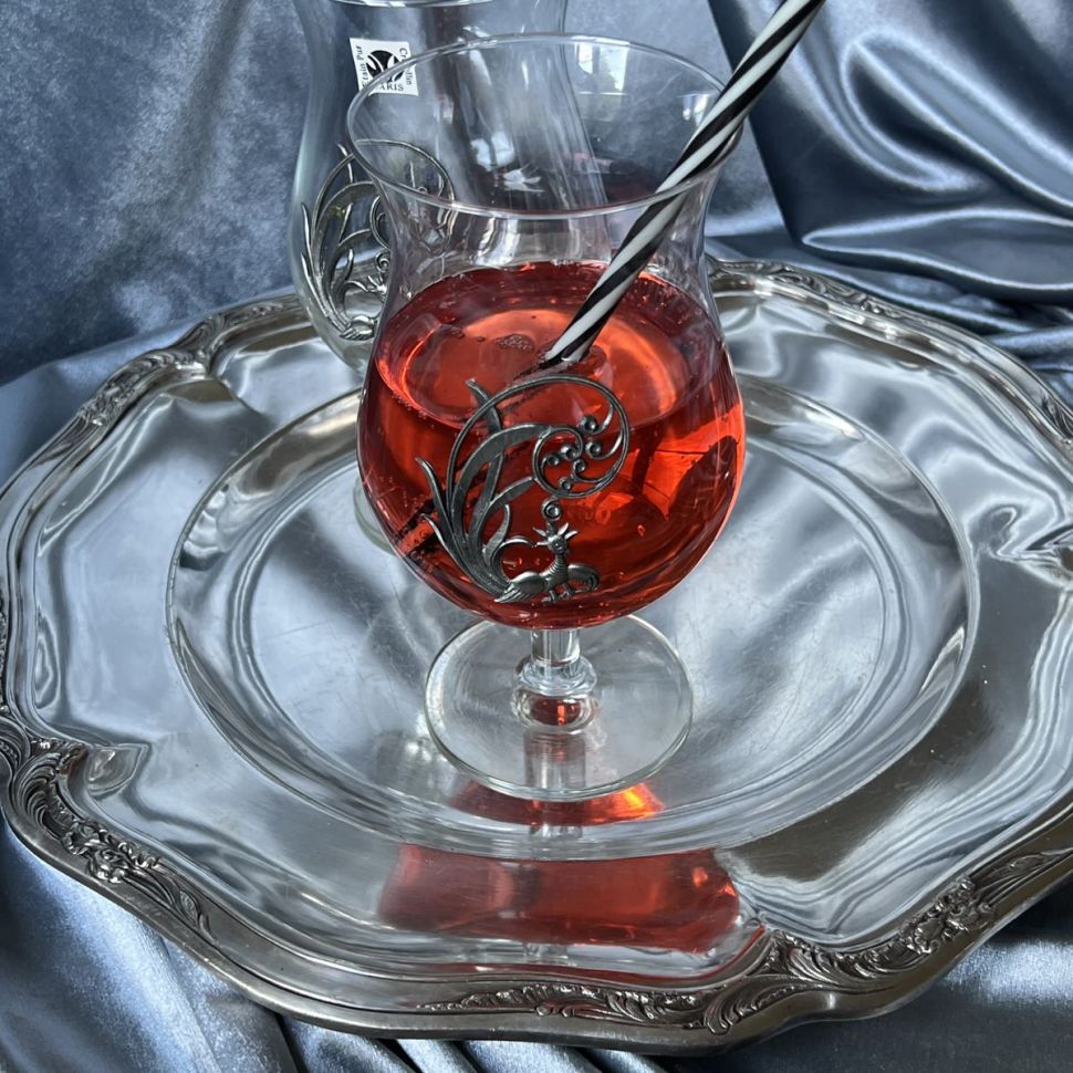 Бокал Cristallin Etain Pur Paris 600 мл Франция 2 шт. набор