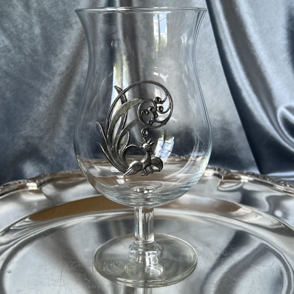 Бокал Cristallin Etain Pur Paris 600 мл Франция 2 шт. набор