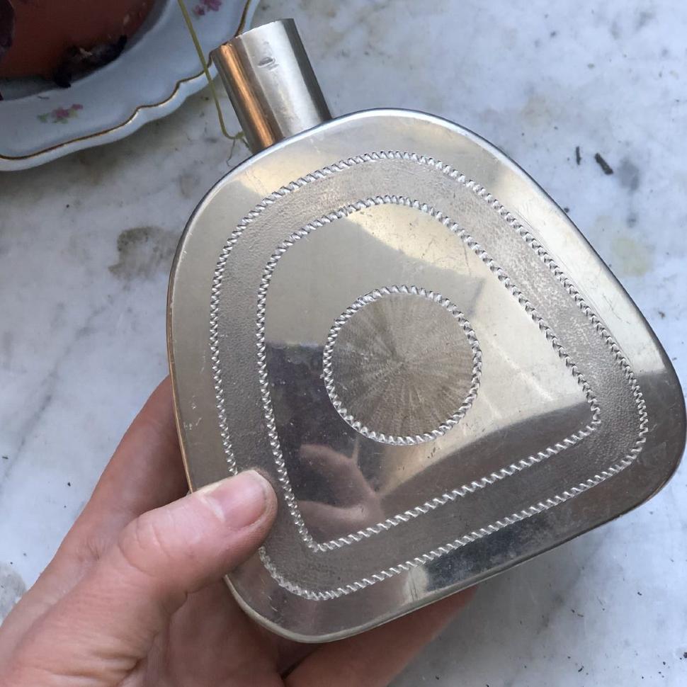 Бутыль 14 см сталь