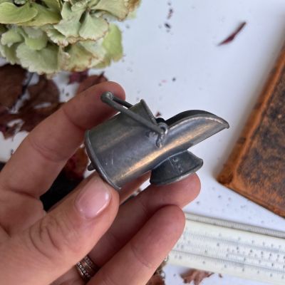 Статуэтка миниатюра Зольник 5 см олово