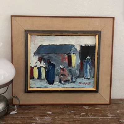 Картина 42х37 см холст масло