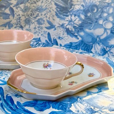 Чайная пара Limoges G Boyer&Co 300 мл фарфор Франция