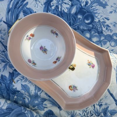 Чайная пара Limoges G Boyer&Co 300 мл фарфор Франция