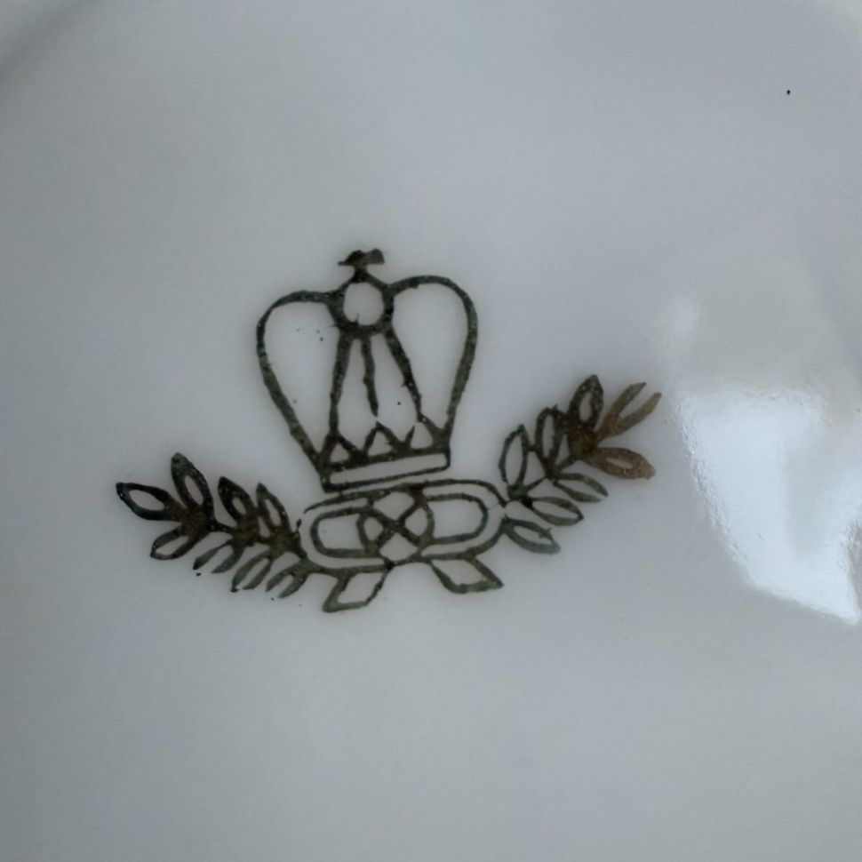 Сахарница Дракон и феникс 17 см фарфор Япония 