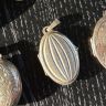 Кулон локет 3,5 серебро 