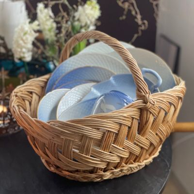 Корзина плетеная 45 см уценка