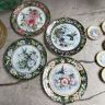 Тарелка Franklin Mint Royal Doulton Рыжая Колибри 21 см фарфор Англия