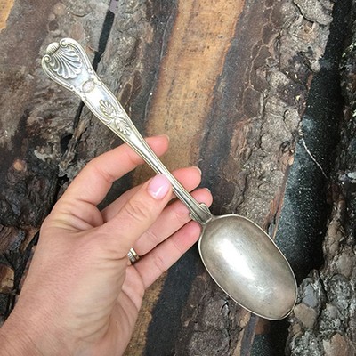 Ложка столовая старая 22 см