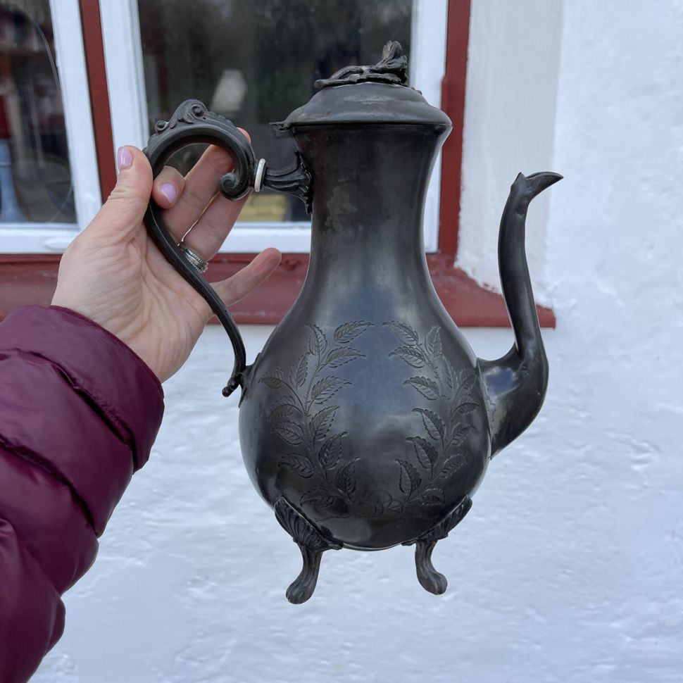 Кофейник Elektro Plate 2 л Швеция серебрение