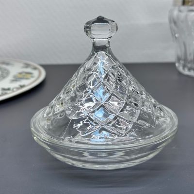 Конфетница Икорница 13 см хрустальное стекло
