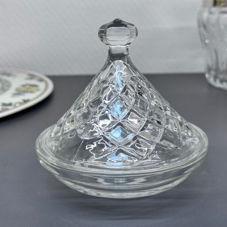 Конфетница Икорница 13 см хрустальное стекло