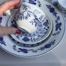 Чайная пара Bohemia Indish blau 200 мл Чехия