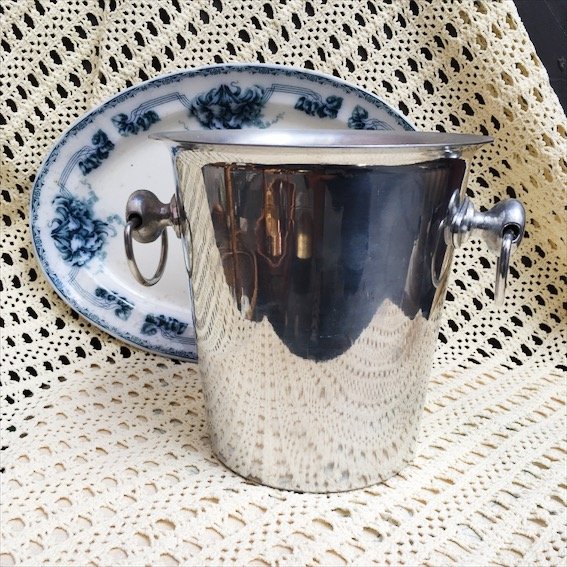 Ведро для шампанского с ручками-кольцами