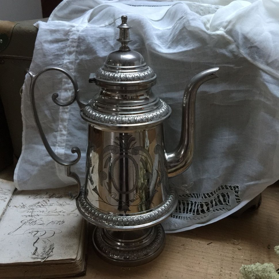 Кофейник чайник с крышкой 1,3 л