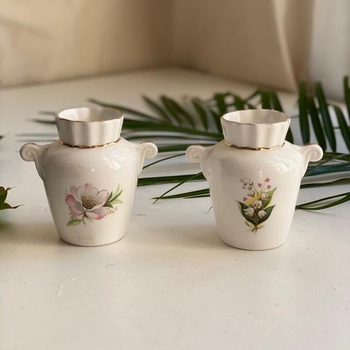 Ваза мини 8 см костяной фарфор Англия