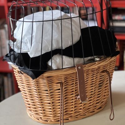 Корзина велосипедная 40х46 см с металлическим верхом