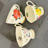 Сет с изъянами чашки Royal Albert 3 шт костяной фарфор 