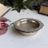 Ситечко для чая на подставке 9 см серебрение