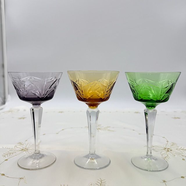 Бокал дижестивный Bohemia 150 мл цветной хрусталь охра  