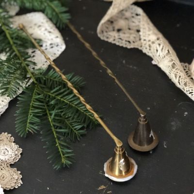 Гаситель для свечи латунь