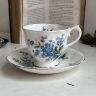 Чайная пара Royal Albert Forget-me-not 1950 гг. 200 мл Англия