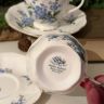 Чайная пара Royal Albert Forget-me-not 1950 гг. 200 мл Англия