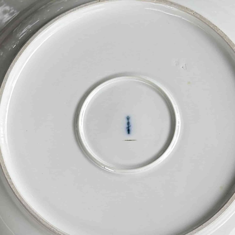 Блюдо большое KPM 62 см фарфор Германия