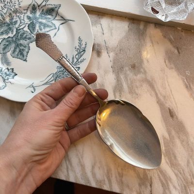 Лопатка для десерта 21,5 см Строчка мельхиор